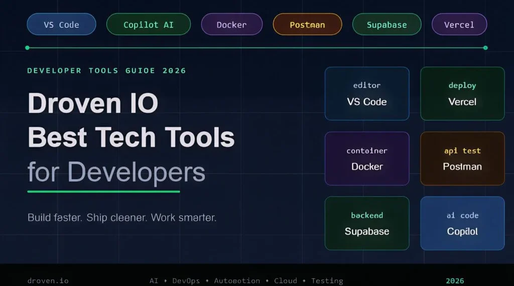 Unlocking Innovation: The Top Tools from Droven Io for Modern Developers
