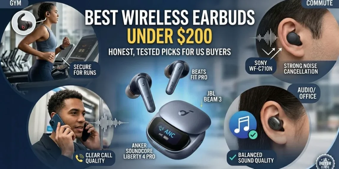 Top Picks for the Best Wireless Earbuds Under $200 in 2024