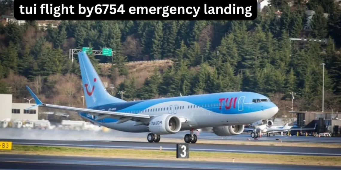 TUI Flight BY6754 Emergency Landing: A Detailed Account of the Incident